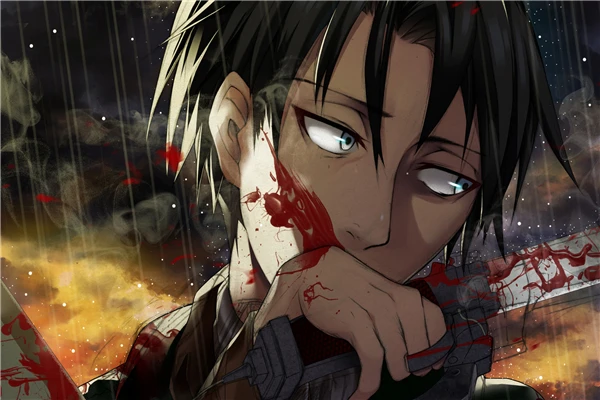 Custom Canvas Art Attack On Titans Poster Wall Stickers Levi Mural Anime Wallpaper Kids Home Decoration #116# | Дом и сад