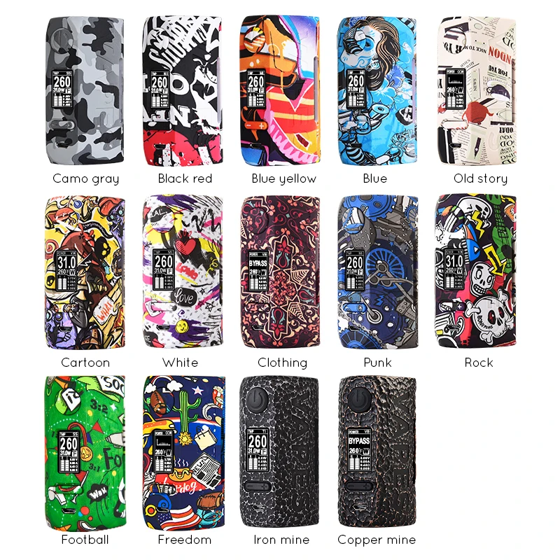 200W TC Box Mod Vape Electronic Cigarette Mech Vapor Storm Bypass VW Support Dual 18650 Battery RDA RBA RDTA|200w tc|box moddual |