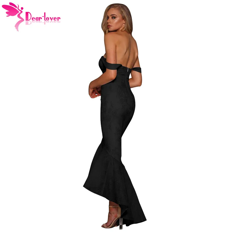 Dear Lover с открытыми плечами платье Соблазнительная официальная обувь Для женщин