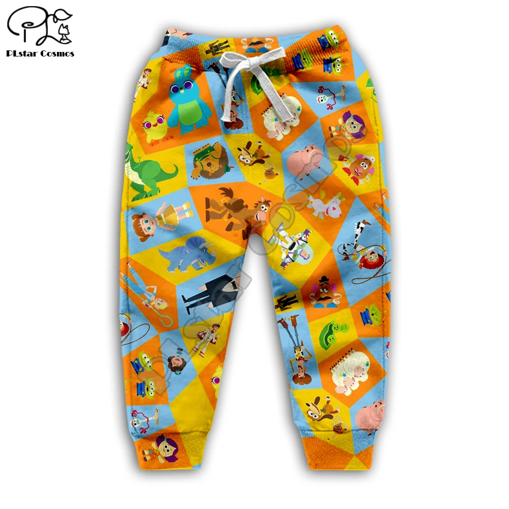 Детские толстовки с капюшоном с объемным рисунком из мультфильма Forky toys story 4 pinrt, толстовка для мальчиков с изображением Даки и зайчика штаны с рисунком из мультфильма «Базз Лайтер», «Шериф Вуди»