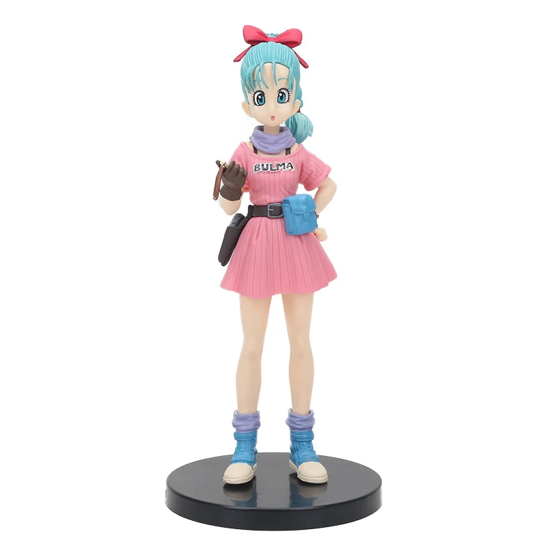 bulma 8-30 см Dragon Ball Z SCultures, большая серия Budoukai, фигурка из лазурита, наппа, радиц, Гоку, плавки, Вегета, сатана, Коллекционная модель - Цвет: bulma