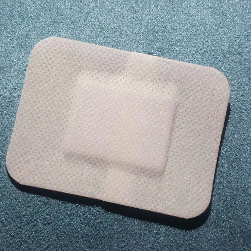 

10 PCS 8cm*6cm Non-woven Tape Medical Wound Dressing Large Band-aids Breathable Medical Supplies For Wound First aid Hemostasis
