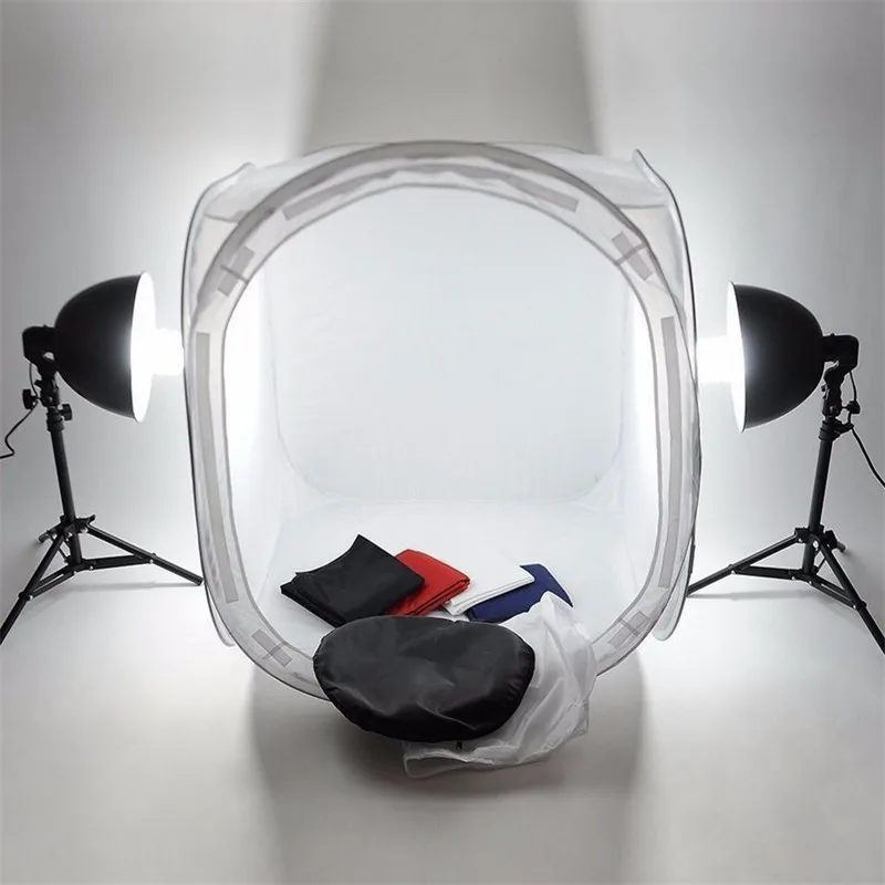 Tycipy 60*60*60 см Фотостудия софтбокс Настольный фото фотосъемка палатка свет