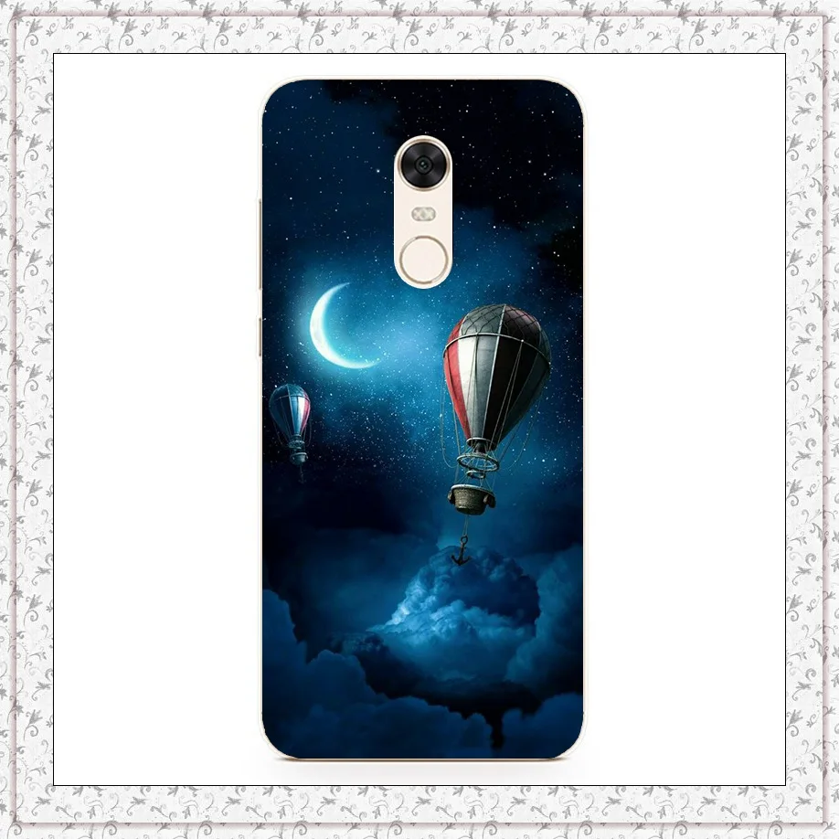 fire balloon Силиконовый чехол для Xiaomi Redmi 5 Plus, чехол 5,99 дюйма с принтом животных, чехол для Xiomi Redmi 5 Plus, чехол для Redmi 5 5,7 дюймов, чехол для телефона s - Цвет: fire balloon