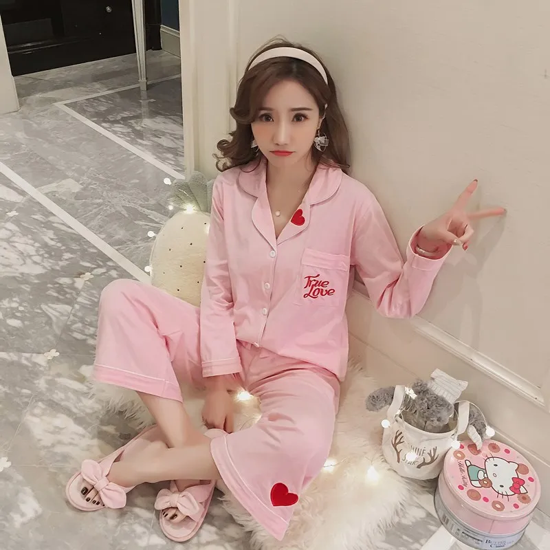 Осенне-зимние женские пижамные комплекты толстый теплый бархатный костюм