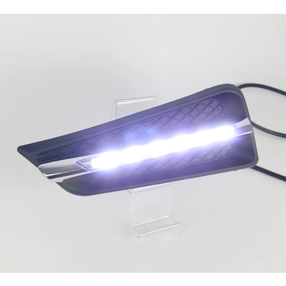 Автомобильный DRL комплект для HONDA CITY 2015 светодиодный дневный ходовой светильник
