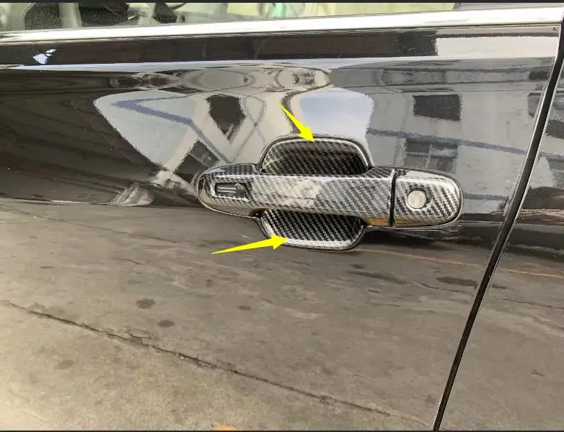 4 шт./компл. ABS Chrome наружная дверь чаша и ручка защитный Стикеры для Subaru Forester