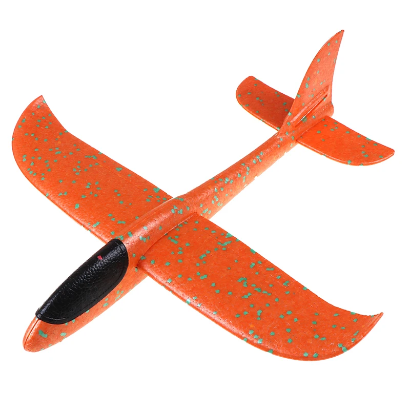 DIY 48cm Hand Throw Flying Glider Planes Toys For Children Foam Aeroplane Model Party Bag Fillers Plane Game | Игрушки и хобби