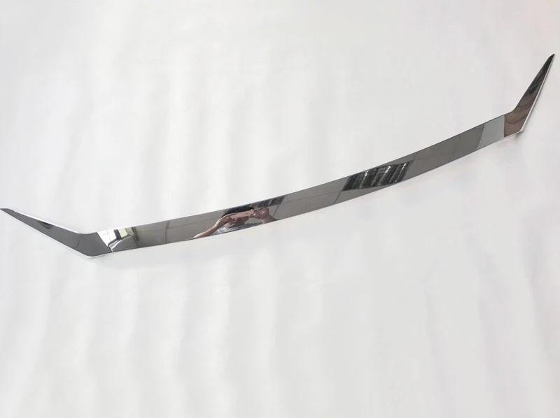

Piece Front Machine Bonnet Cover Strip Decor Trim ABS Chrome For Mazda CX-9 2017 2018 car accessories