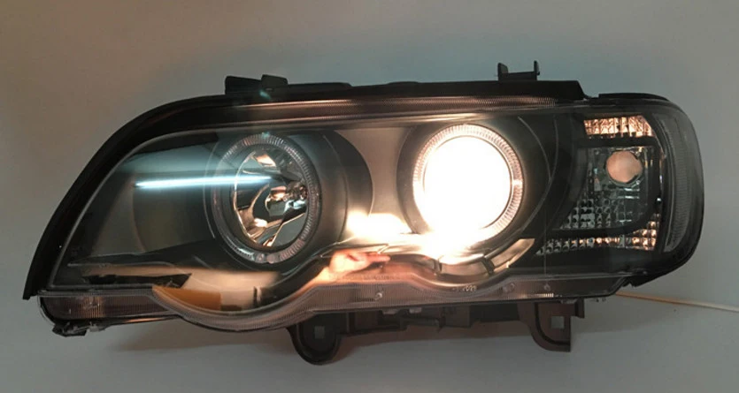 

Qirun headlight assembly for BMW X5 E53 3.0i 4.4i 4.6is 4.8is 2000-2004