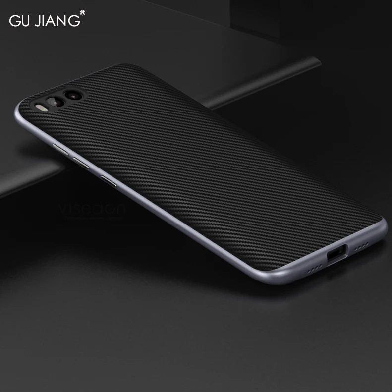 Роскошный классический двухслойный чехол бренда GU JIANG 2 в 1 для Xiaomi Mi 6 силиконовый