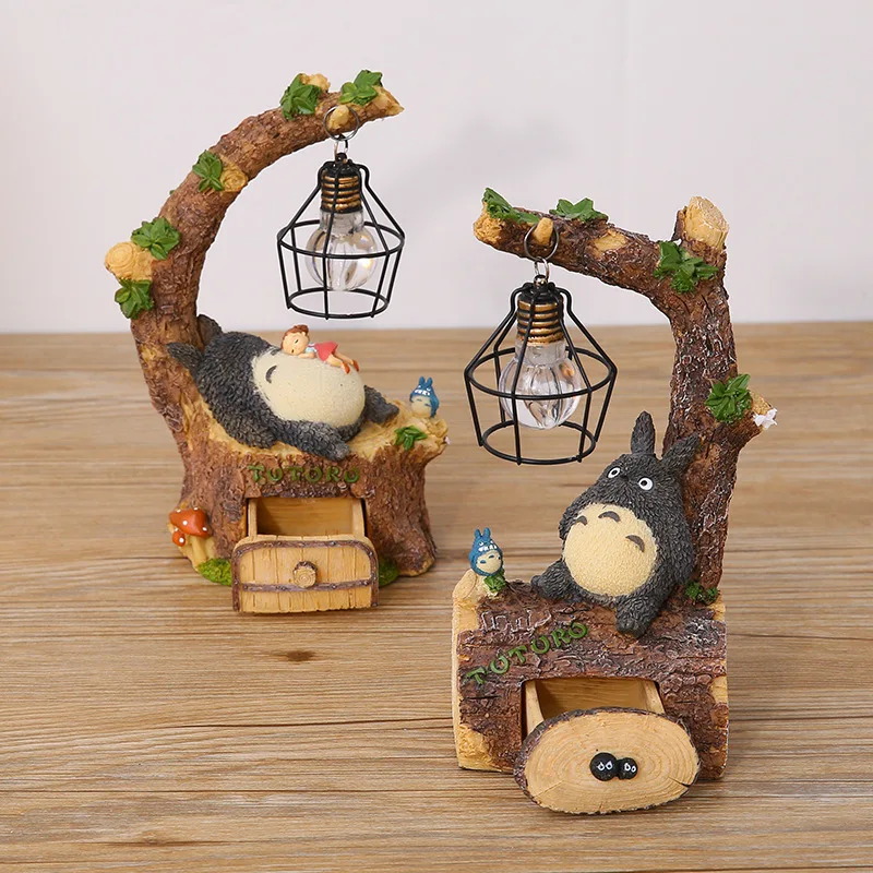 Креативный модный светодиодный ночсветильник Totoro настольные лампы украшения из