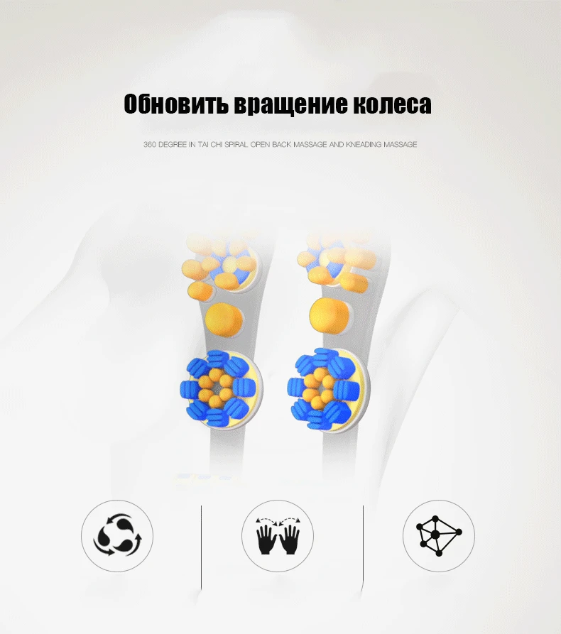 Электрический вибрирующий массажер для спины, высокое качество, массажное кресло с подогревом устройство для дивана, Массажная подушка для шеи, подушка, стул
