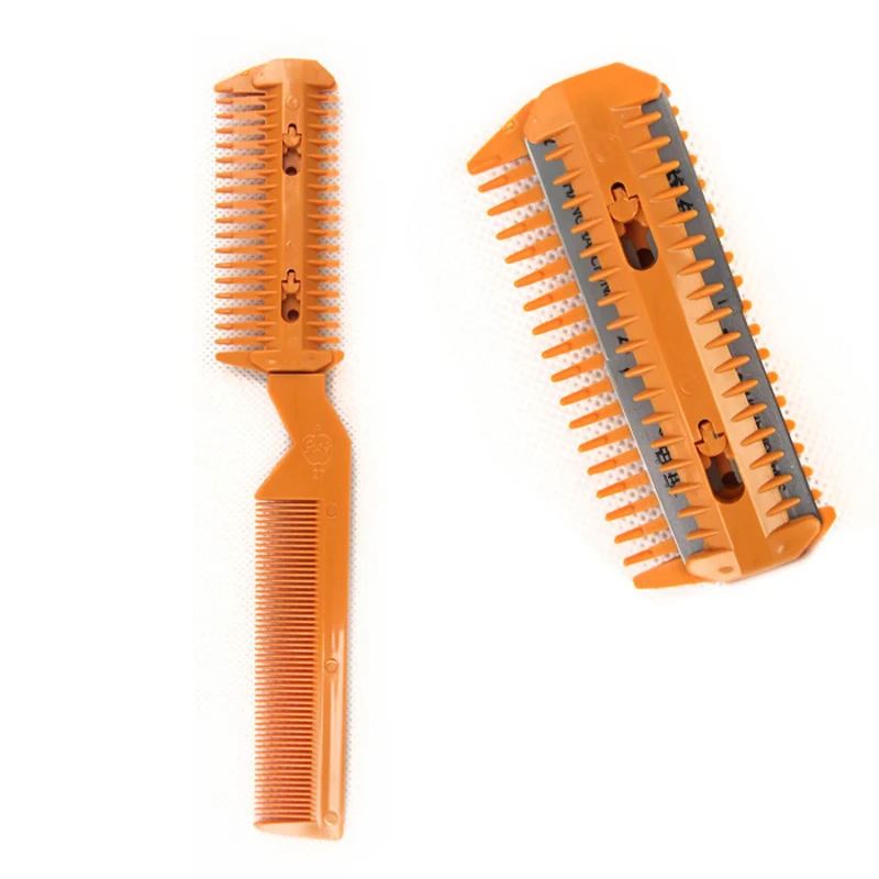 

Professional Scissor DIY Hair Razor Comb Hairdressing Thinning Trimmer M02201