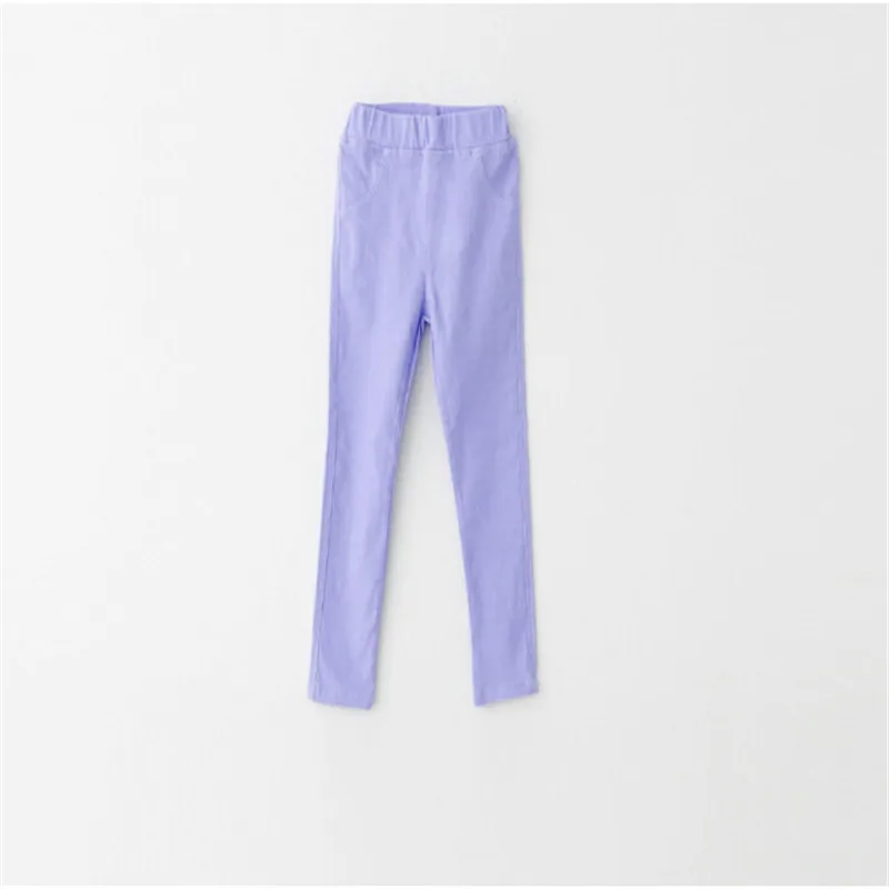 

New Kids Pants Girls Fashion Leggings Candy Colors Trousers drop shipping