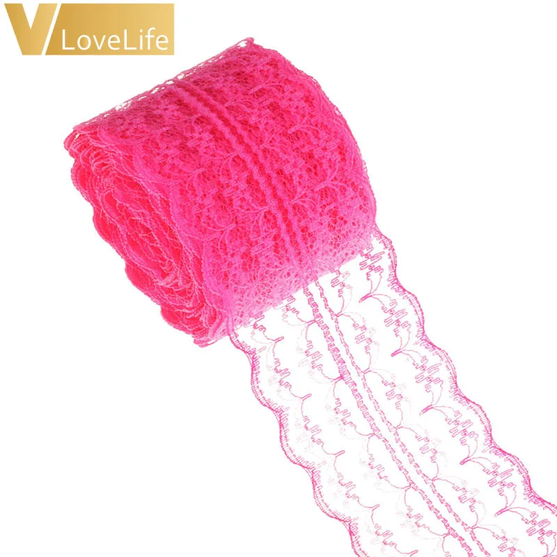 10 ярдов/партия кружевная ткань шириной 45 мм | Дом и сад