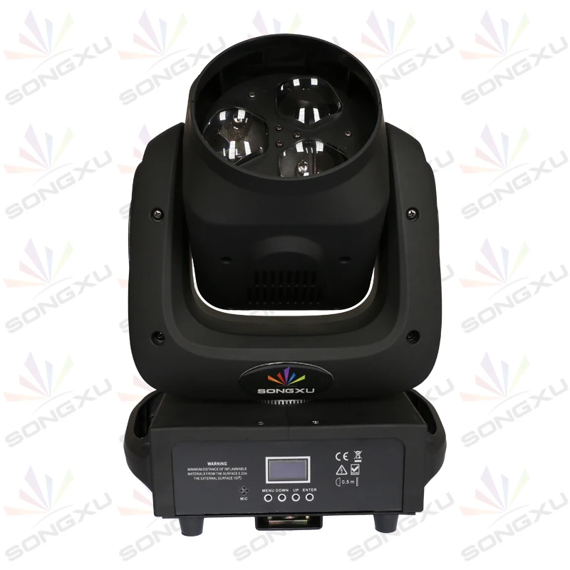 SONGXU 3x40 Вт Zoom Bee Bye светодиодный движущийся головной свет RGBW 4 в 1 сцсветильник для