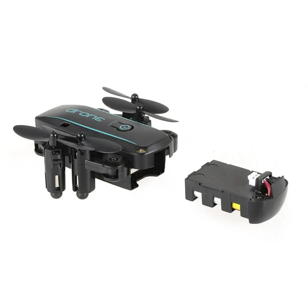 Мини 2,4G Дрон FPV Wifi микро Квадрокоптер с 0.3MP камерой складной рычаг Безголовый режим RC Квадрокоптер высота удерживающий вертолет