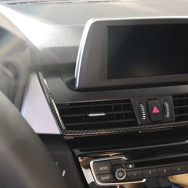 Стильная рамка из углеродного волокна для BMW 2 серии Gran Tourer F45 F46 218i 2014-2018 ABS