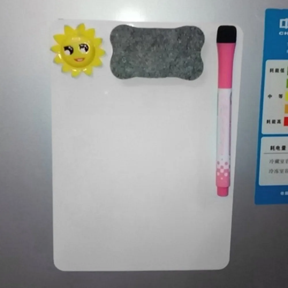 

21*15cm Waterproof Whiteboard Writing Board Magnetic Fridge Erasable Message Board Memo Pad Drawing Board Home Office