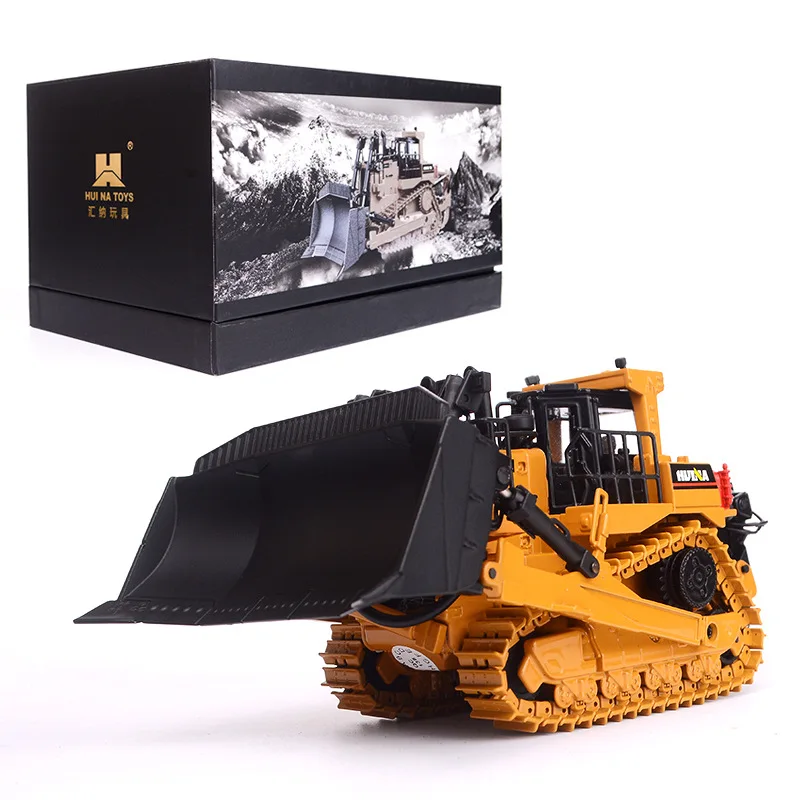 Масштаб 1:50 большой раздвижной Игрушечный Грузовик из сплава и пластика с