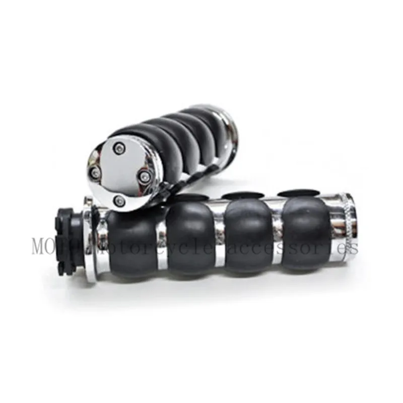 Хромированные/черные ручки 1 дюйм для Honda Shadow 600 750 1100 VTX 1300 1800 GL 1200 1500 мотоциклетные