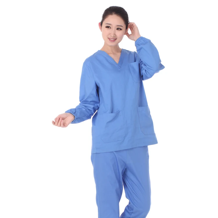 Новое поступление Высококачественная униформа для доктора и медсестры унисекс