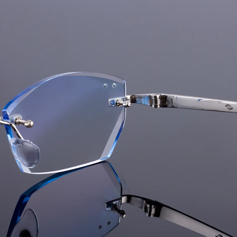 Экстравагантная мужская оправа для очков из титанового сплава Женская без