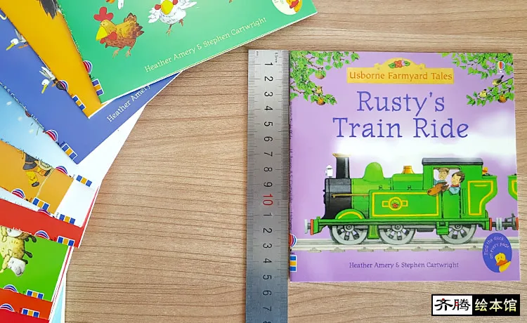 Случайный выбор 5 шт./компл. 15x15 см Usborne лучшие иллюстрированные книги для детей Детские известная история английский скотный двор сказки серии историю фермы