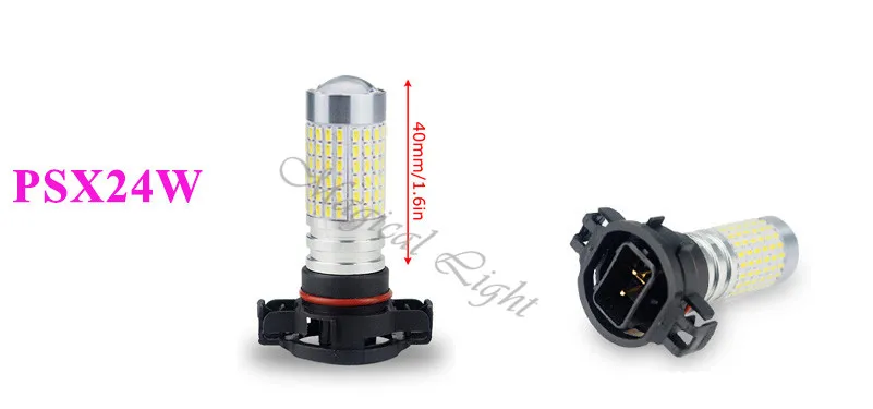 Авто H11 Светодиодный противотуманный светильник H8 H10 H16 9005 9006 PS X 24W DRL лампа для Mercedes W211 W203 W204 W210 Honda civic accord crv fit