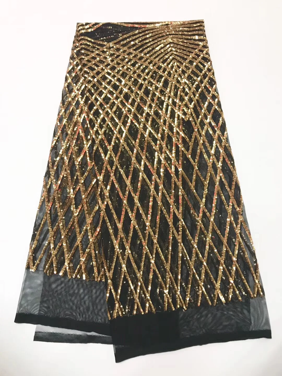 Фото Black+Gold Fashion design beautiful African net lace fabric with sequins 2017 Most popular French for wedding L9195 Дом и сад Black+Gold Fashion design beautiful African net lace fabric with sequins 2017 Most popular French for wedding L9195 Дом и сад
