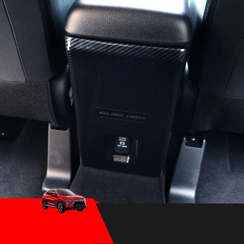 Центральный рычаг управления подлокотник розетка панель блесток анти-kick pad интерьерные аксессуары для Mitsubishi ECLIPSE CROSS