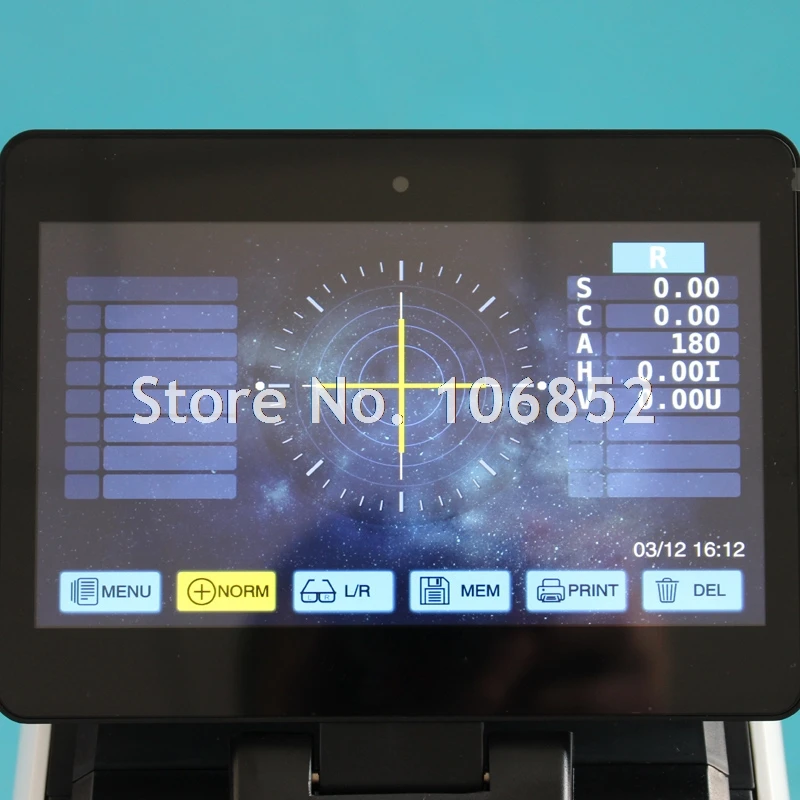 Новый автоматический линзметр цифровой лензометр оптический фоциметр с