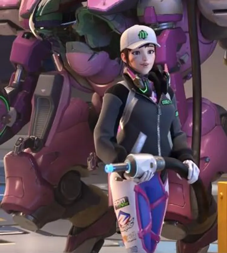 Игра OW D. VA бейсбольная куртка Косплей пальто анимация Кепка с героями Косплей Кепка для женщин и мужчин