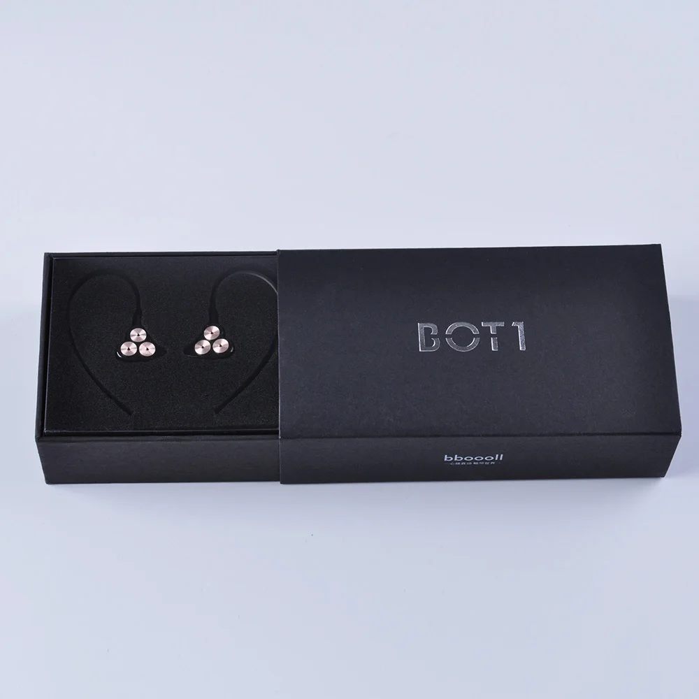 AK Boollo BOT1 3DD Динамический драйвер наушники в ухо Hifi Спортивная гарнитура с