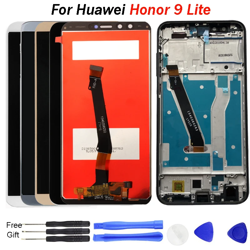 Для Huawei Honor 9 lite ЖК дисплей сенсорный экран модуль оригинальный для Lite с рамкой
