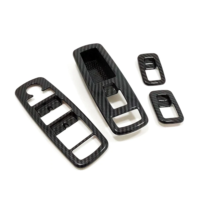 Панель переключателя окна из АБС углеродного волокна для Jeep Grand Cherokee 2014 2015 2016 17 18