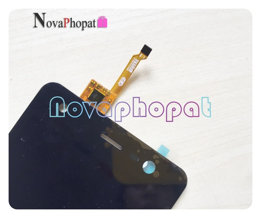 Novaphopat 100% протестированный черный ЖК дисплей в сборе для BQ 5009L Trend BQ5009L с сенсорным