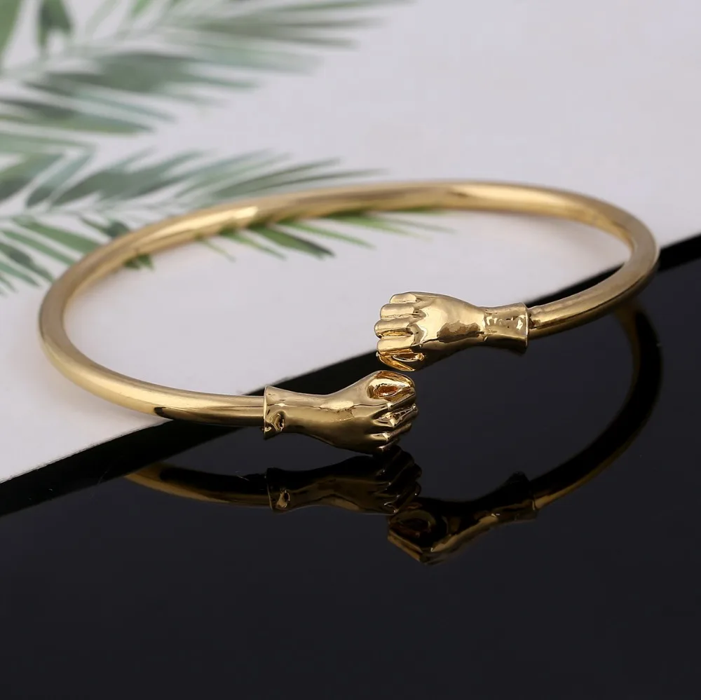 Мужские и женские браслеты в виде кулака|bangles for women|gold bangles womenopen bracelet bangle |