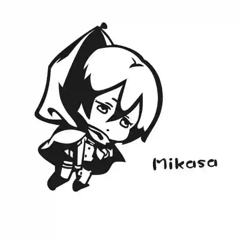 Наклейка на стену атака Титанов | Дом и сад