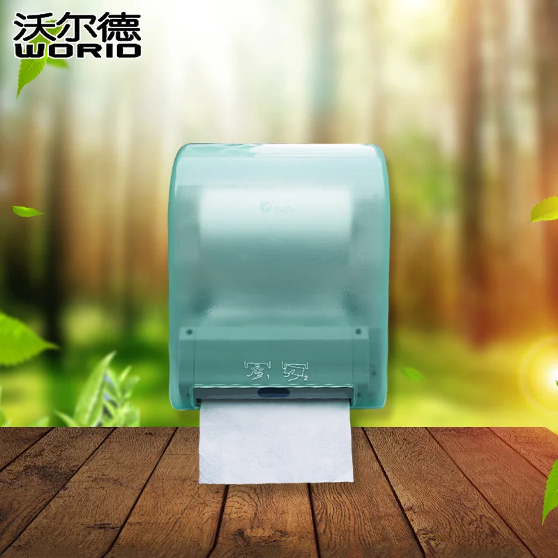 WORID automatic cutting paper machine wall mounted hotel bathroom home use sensor towel holder X-3370 | Обустройство дома