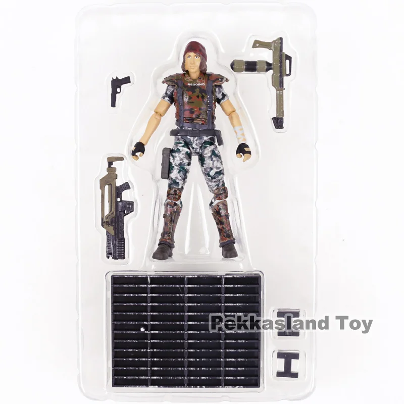 HIYA TOYS Aliens Colonial Marines Cruz Bella Redding Xenomorph Raven Crusher 1:18 ПВХ фигурка игрушки