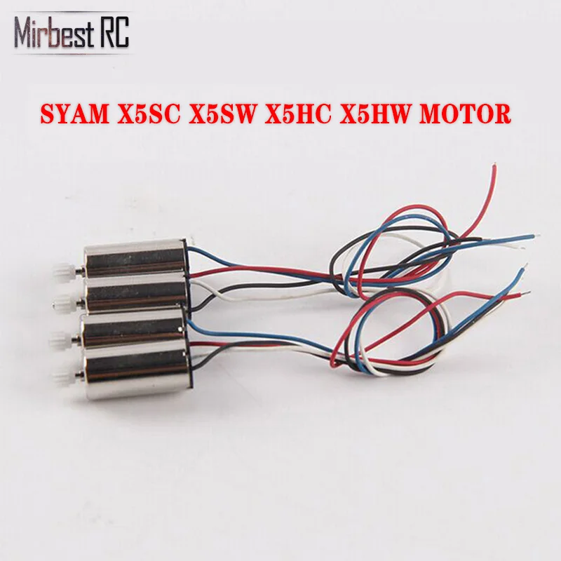 Оригинальный Syma X5SW X5SC X5HC X5HW CW CCW мотор RC Квадрокоптер запасные части двигатель