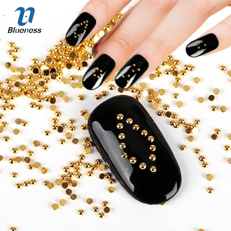 Металлические круглые дизайнерские подвески 3D медные украшения для ногтей