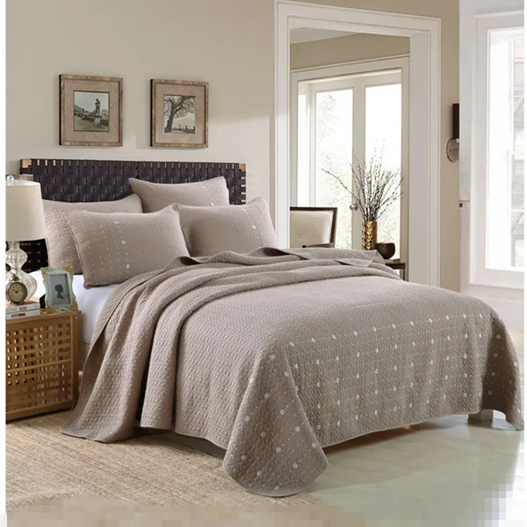 Бесплатная доставка 3 шт 100% хлопок сплошной цвет Лето Кондиционер Вышивка