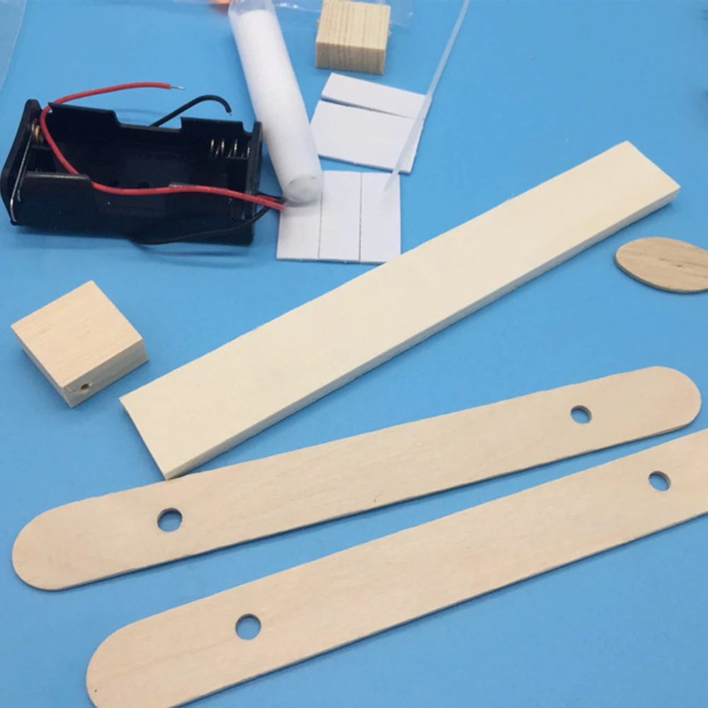 Дерево Электрический самолет Электрический планер DIY Kit Детские игрушки электрическая модель самолёта для детей Летающая модель собраны эксперимент