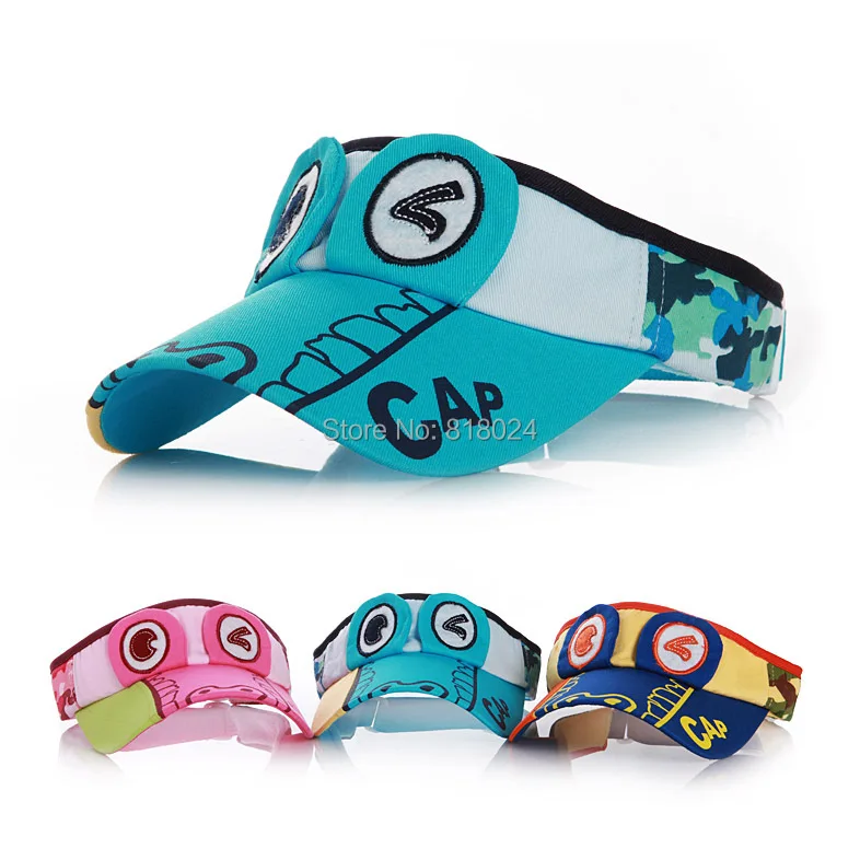 Детские летние солнцезащитные шапки с рисунком крокодила детская бейсболка