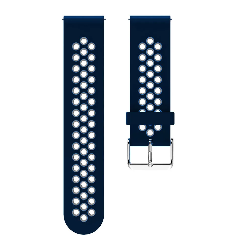 20 22 мм Galaxy watch 46 мм ремешок для samsung gear sport S2 S3 Classic Frontier watch Band huami amazfit pace Bip BIT Lite band