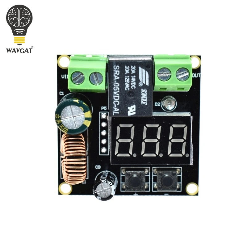 WAVGAT VHM-009 DC 12 V-36 V Напряжение модуль защиты низкая Напряжение от отключения Выход 6-60V 6 в-60 в XH-M609