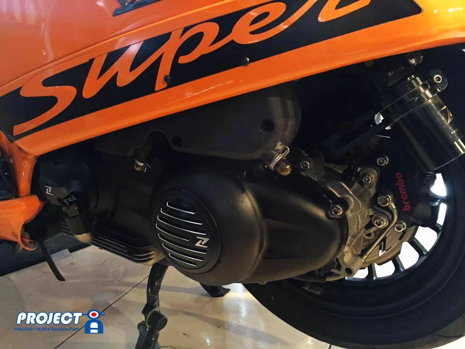 Крышка вариатора ZELIONI декоративная крышка из алюминиевого сплава с ЧПУ для piaggio Vespa GTS/GTV& LX S/Piaggio Zip LX/LT/LXV/S Sprint 150